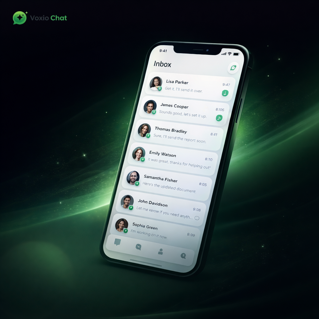 Panduan Mengelola WhatsApp Bisnis dari Ponsel dengan Aplikasi Mobile Voxio Chat