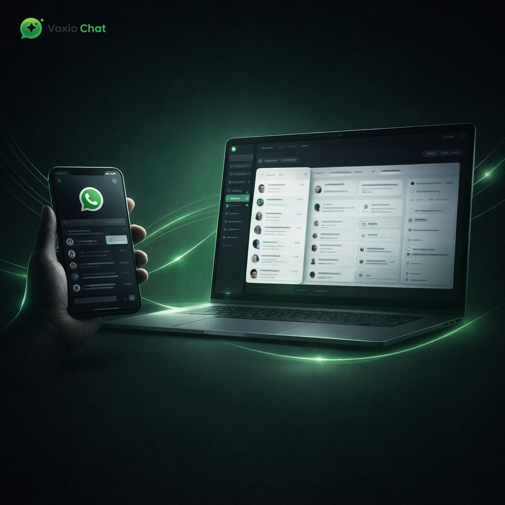 Pesan Pelanggan Tercampur Chat Personal? Gunakan WhatsApp Coexistence Voxio agar Inbox Tetap Rapi
